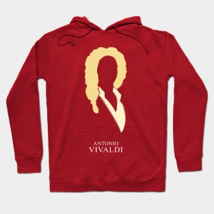 Antonio Vivaldi - Minimalist Portrait Hoodie